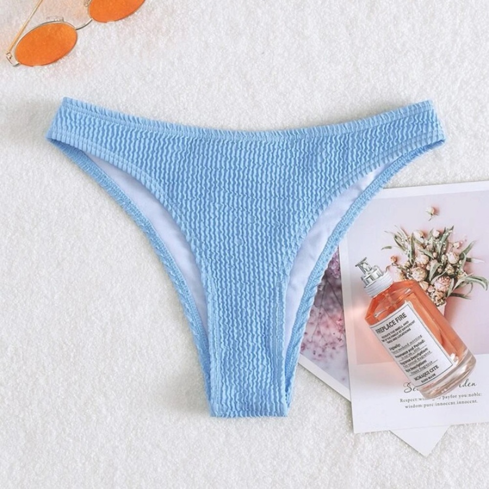 NWOT-Blue Bikini Bottoms